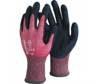 Gant paume enduite nitrile mousse + picots PHD5RED indice D